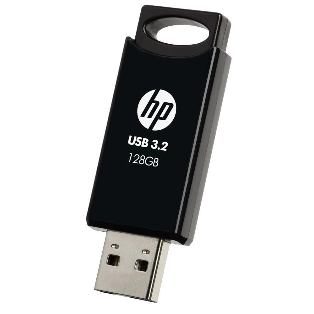 فلش مموری اچ پی مدل 712w USB3.2 Pen Drive 128GB مشکی — تصویر ۶