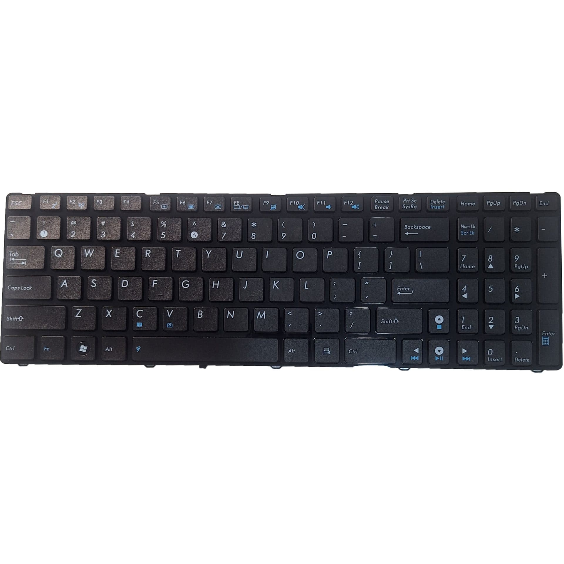 کیبورد لپ تاپ ایسوس ASUS Laptop Keyboard K53/N61 BLACK WITH FRAME