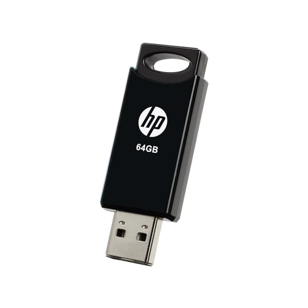 فلش مموری اچ پی مدل v212w USB2.0 64GB مشکی — تصویر ۷