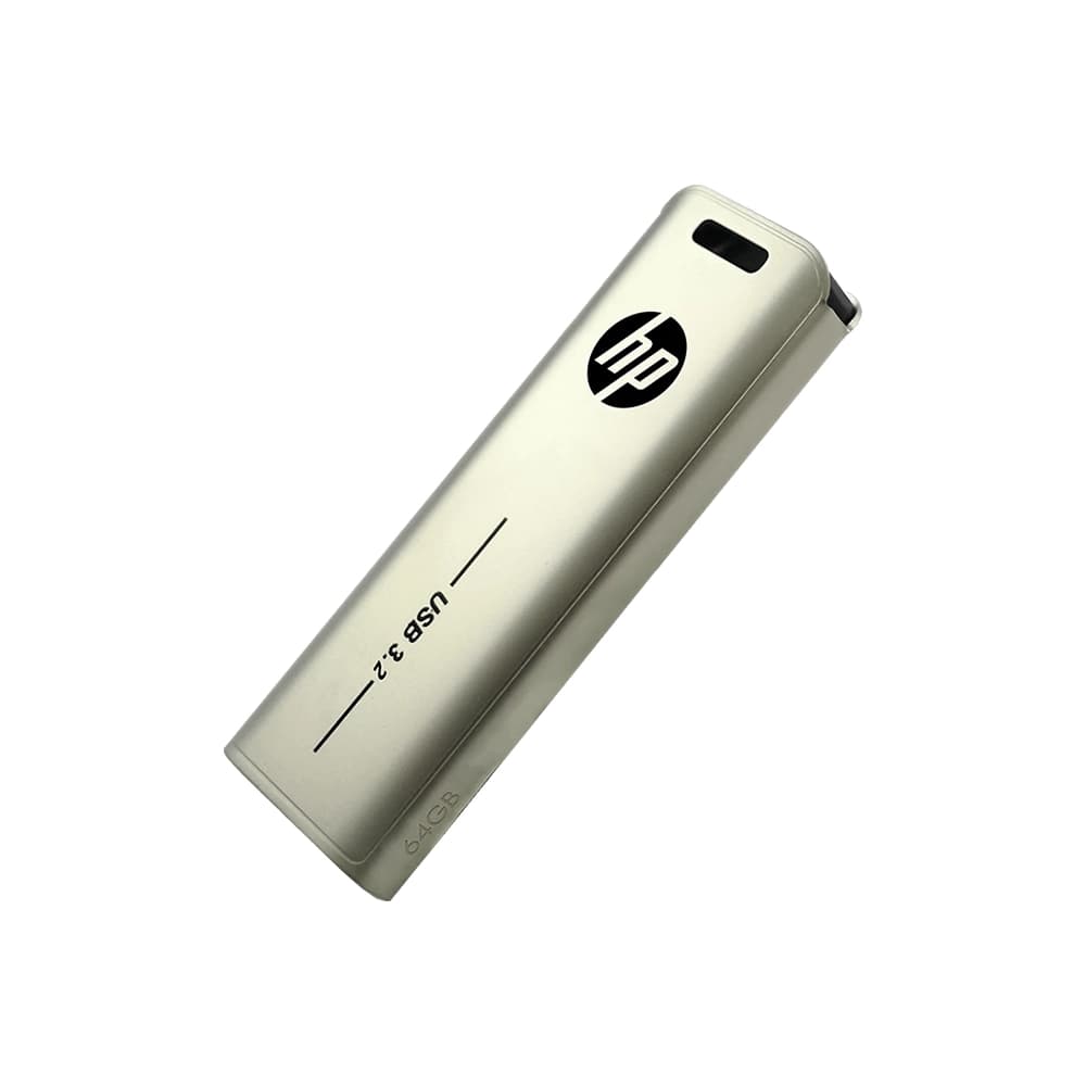فلش مموری اچ پی مدل x796w USB3.2 64GB نقرهای — تصویر ۴