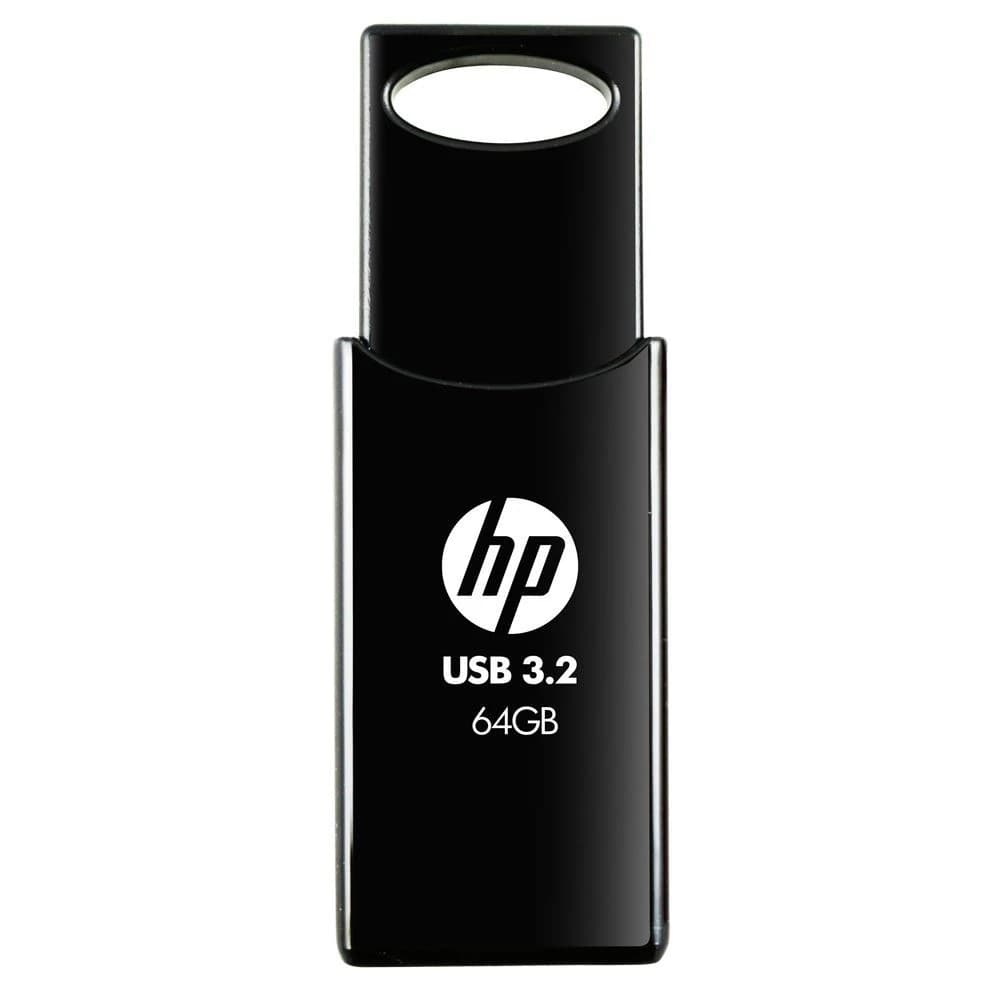 فلش مموری اچ پی مدل 712w USB3.2 Pen Drive 64GB مشکی