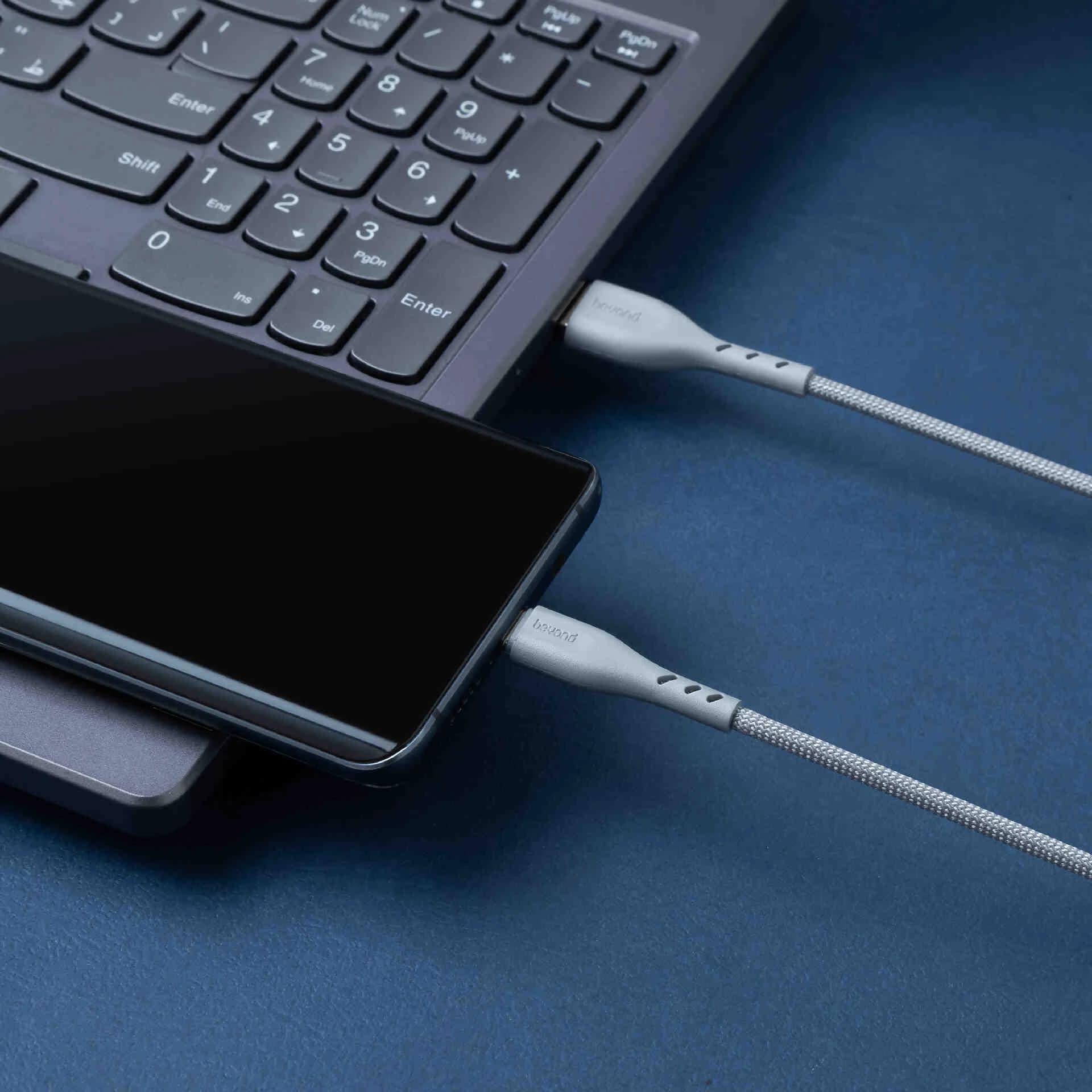 کابل شارژ بیاند مدل BUC-401 Type-C 1m سبز — تصویر ۶