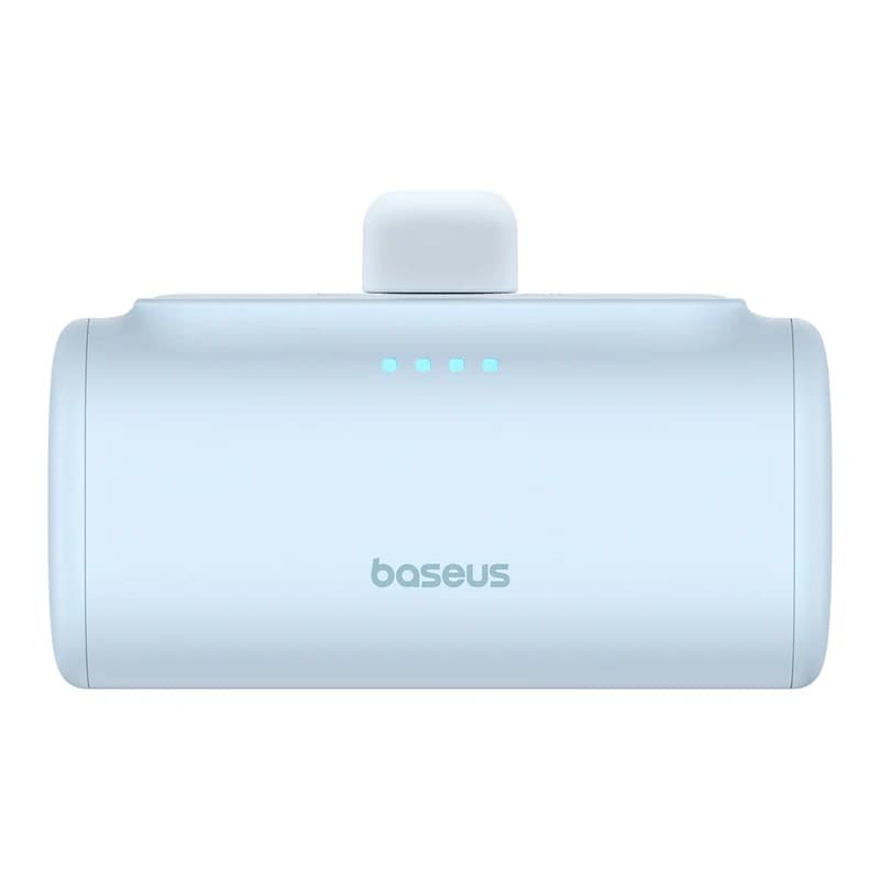 پاوربانک باسئوس مدل Compact 5000mAh 20W آبی — تصویر ۲
