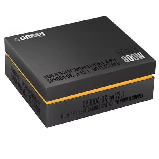پاور 800 وات Green مدل GP800A-UK EVO 80Plus Gold — تصویر ۲