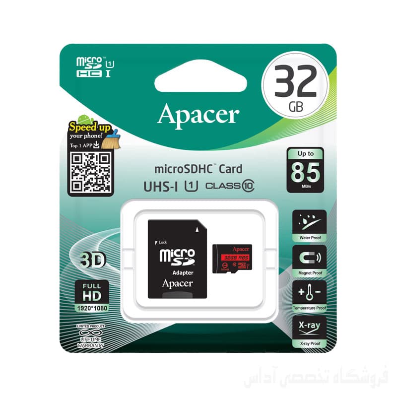 مموری میکرو اپیسر Apacer مدل UHS-1 U1 — تصویر ۶
