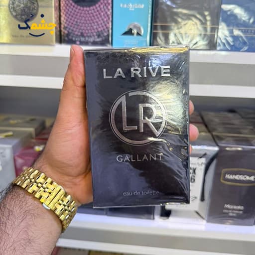 عطر ادو تویلت مردانه لاریو مدل گالانت حجم ۱۰۰ میلی لیتر خنک — تصویر ۵