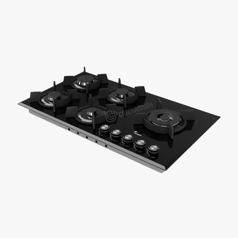 اجاق گاز شیشه ای سیمر G 577 — تصویر ۳