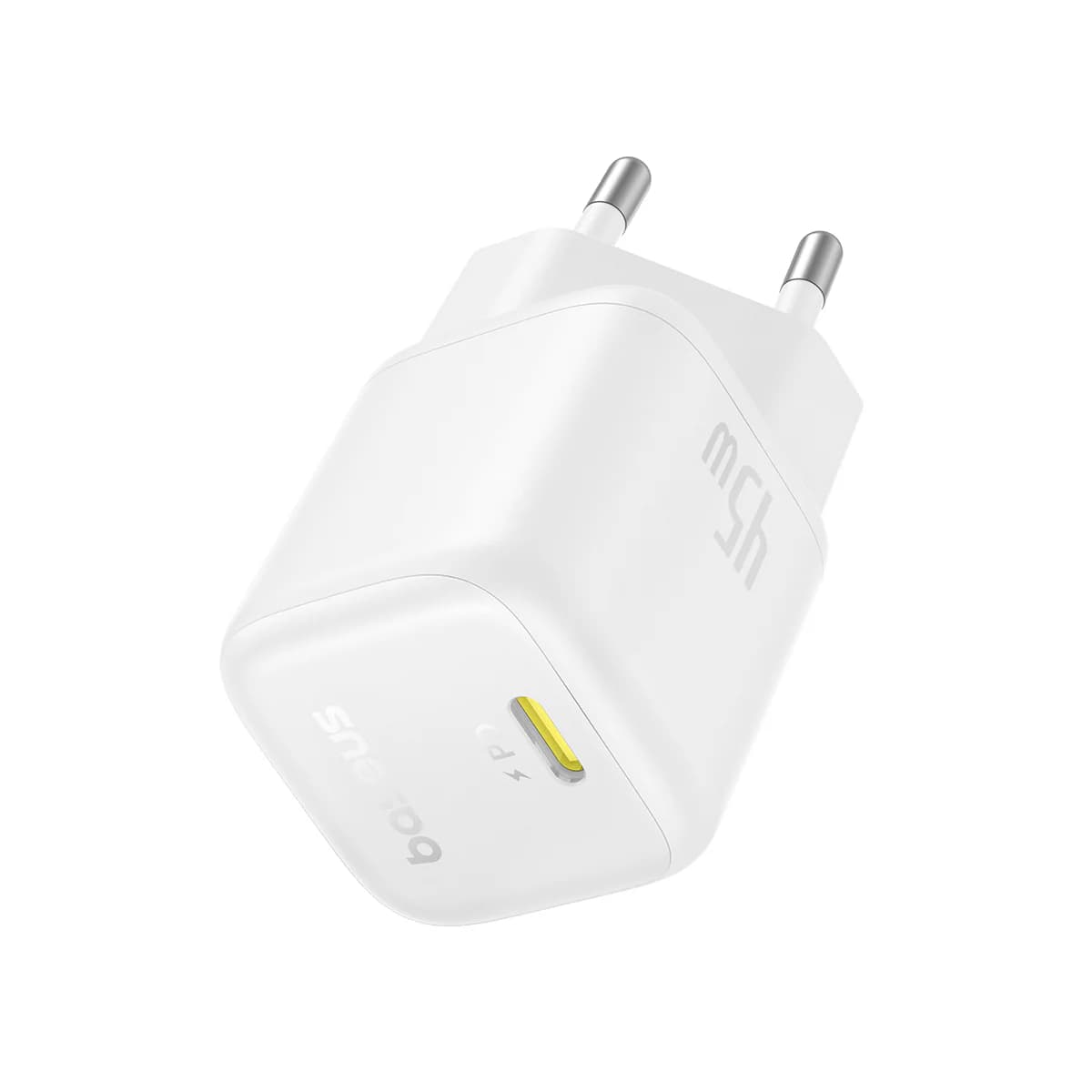 شارژر موبایل باسئوس مدل PicoGo GaN 45W PD سفید — تصویر ۱۱