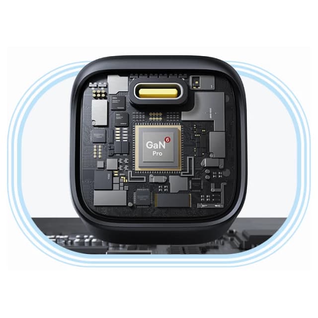 شارژر موبایل باسئوس مدل PicoGo GaN 45W PD سفید — تصویر ۸