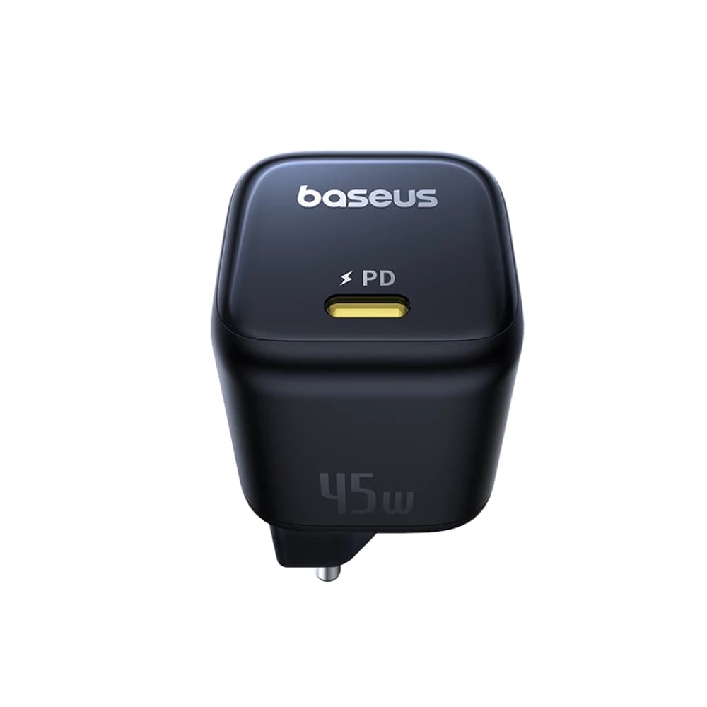 شارژر موبایل باسئوس مدل PicoGo GaN 45W PD مشکی — تصویر ۱۰
