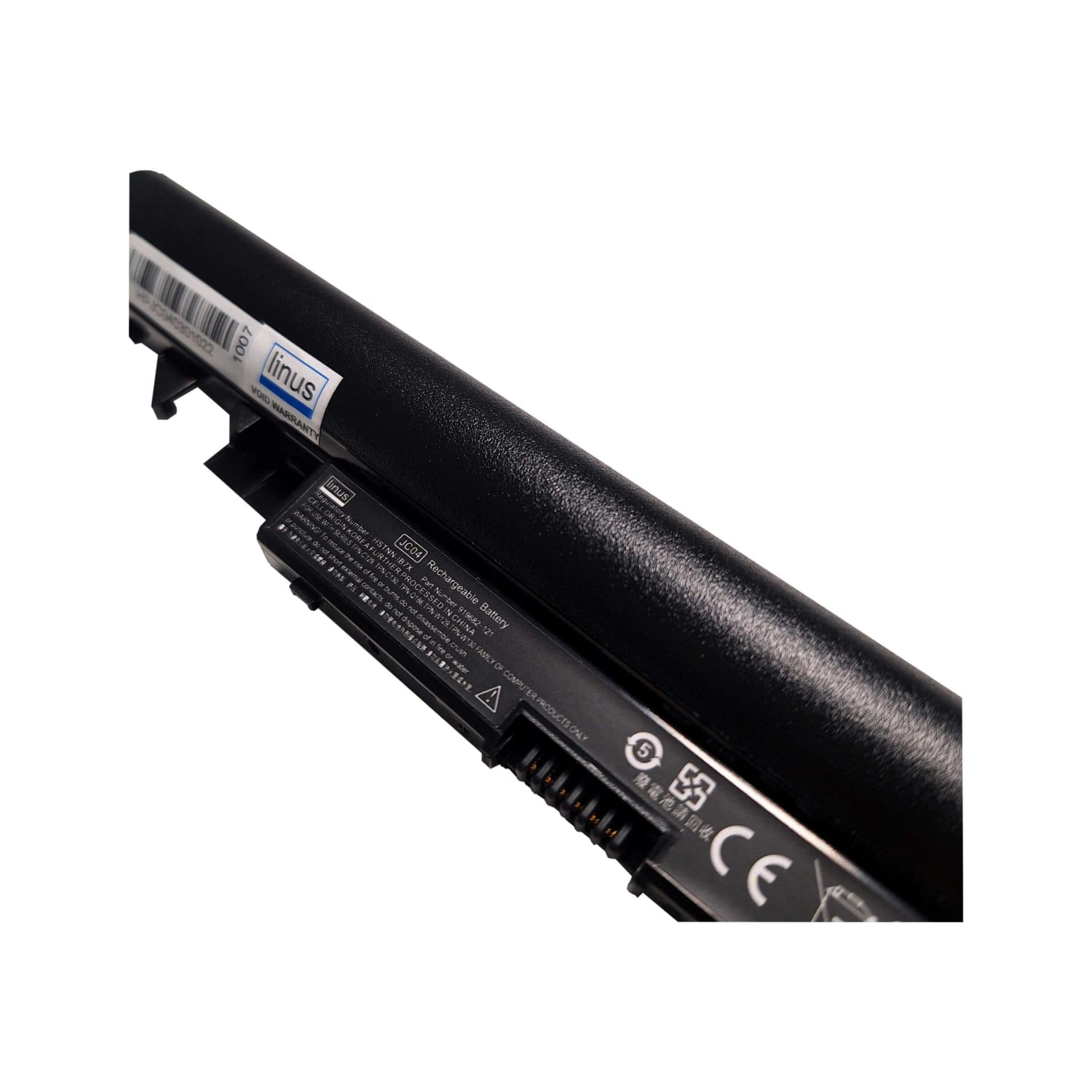 باتري لپ تاپ اچ پي HP Laptop Battery JC04 / JC03 / 4CELL 2600mAh / 38Wh / Compatible with 15-BS000, 15-BW000, 15-bs091ms, 15-bw011dx, 17-BS, HSTNN-DB8E, HSTNN-L67N, HSTNN-PB6Y, TPN-C130 — تصویر ۶