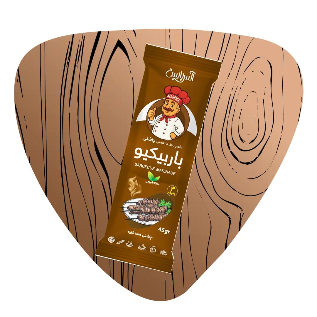 چاشنی ساشه ای باربیکیو 45 گرمی آلس پایس — تصویر ۲