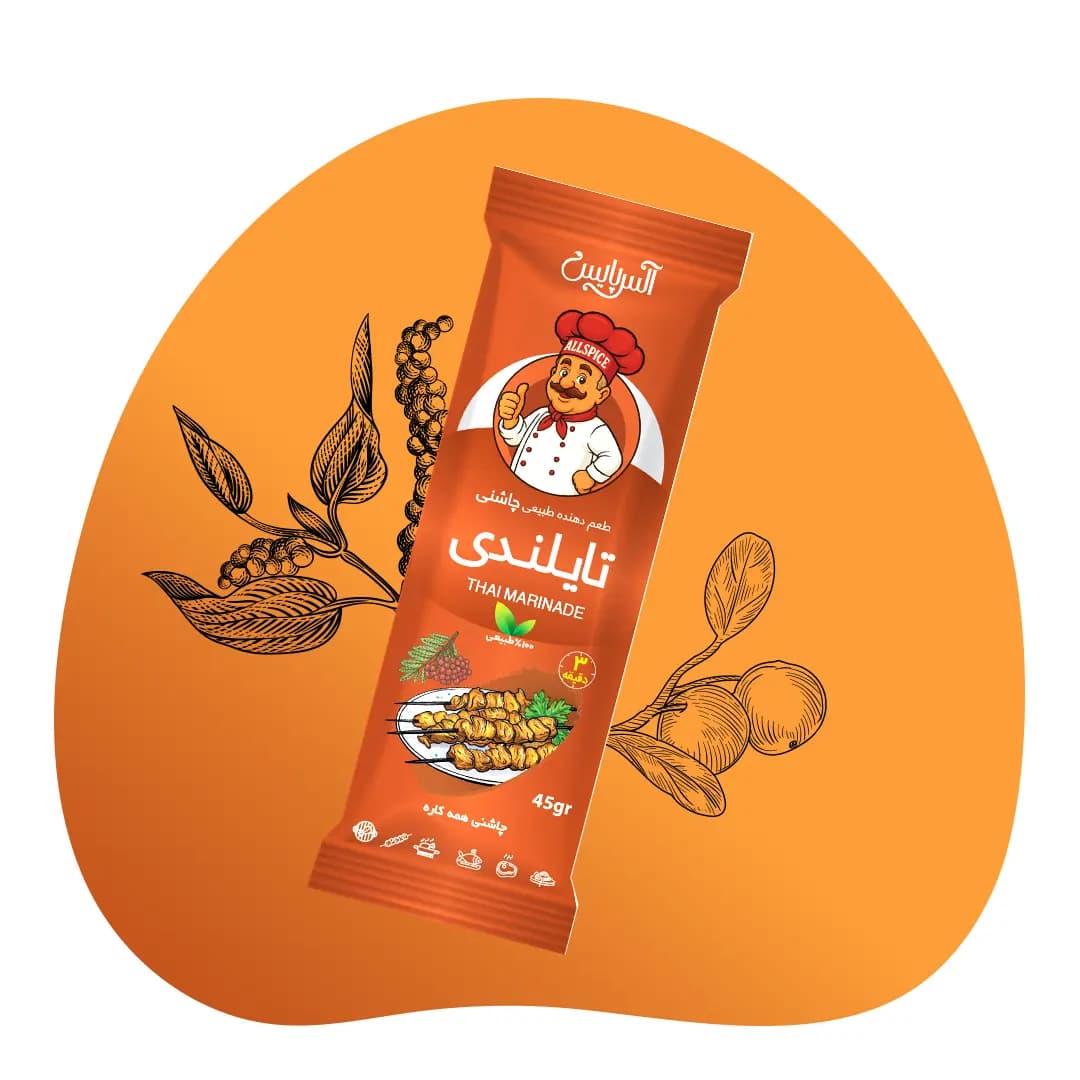چاشنی ساشه ای تایلندی 45 گرمی آلس پایس — تصویر ۲