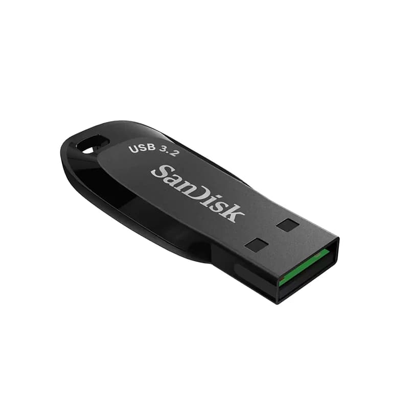 فلش مموری سن دیسک مدل Ultra Shift CZ410 USB3.2 128GB مشکی — تصویر ۲