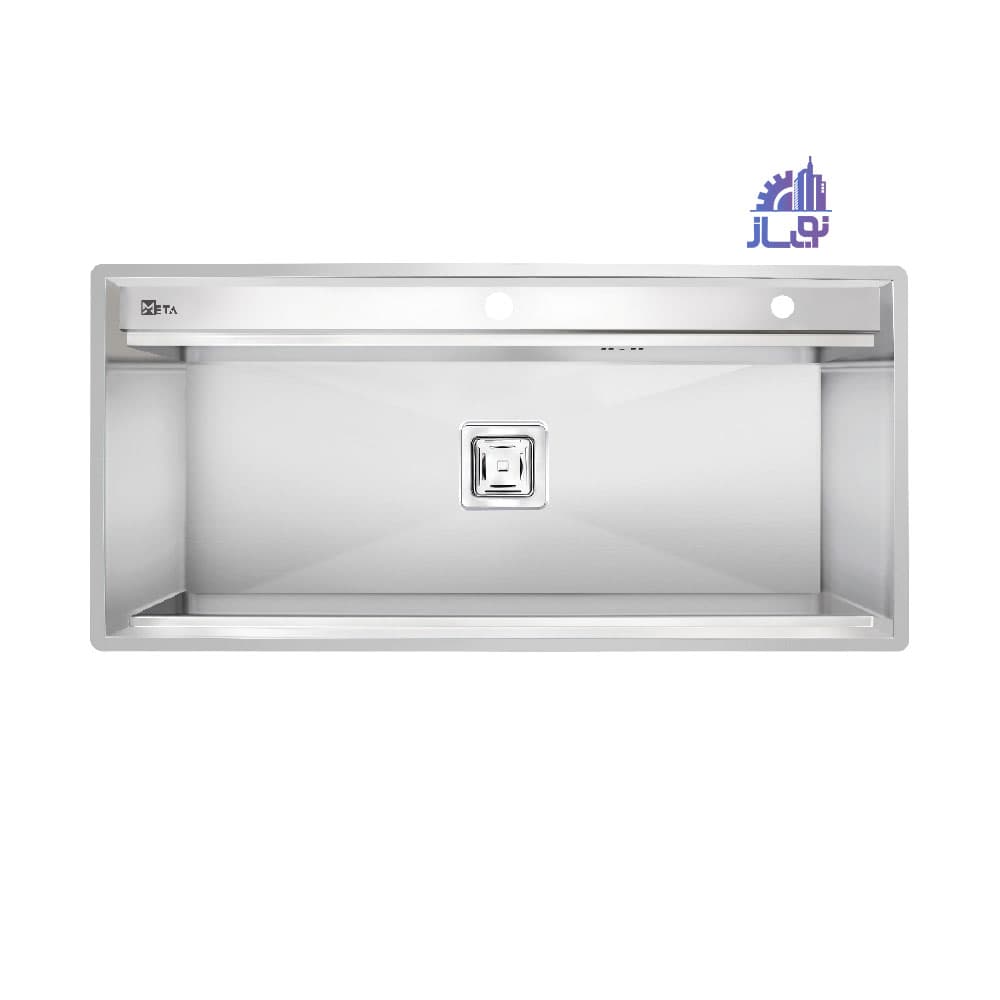 سینک ظرفشویی پله دار متا M104S — تصویر ۵