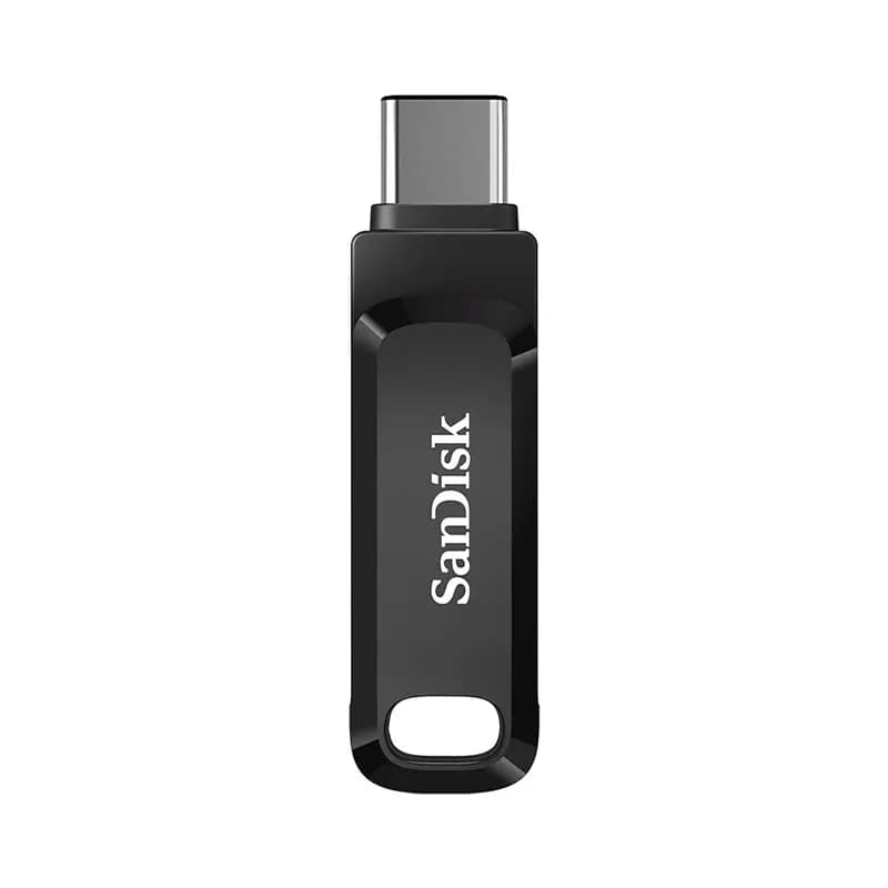 فلش مموری سن دیسک مدل Dual Drive Go USB 3.2 / USB-C 32GB مشکی — تصویر ۳