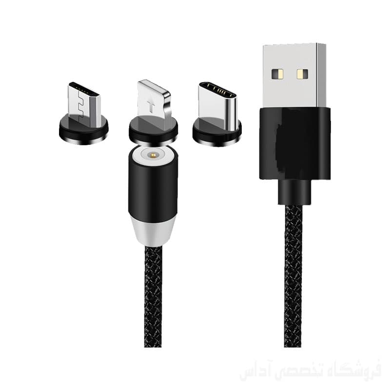 کابل شارژر مدل X-CABLE Magnetic 360 ایکس کابل — تصویر ۹