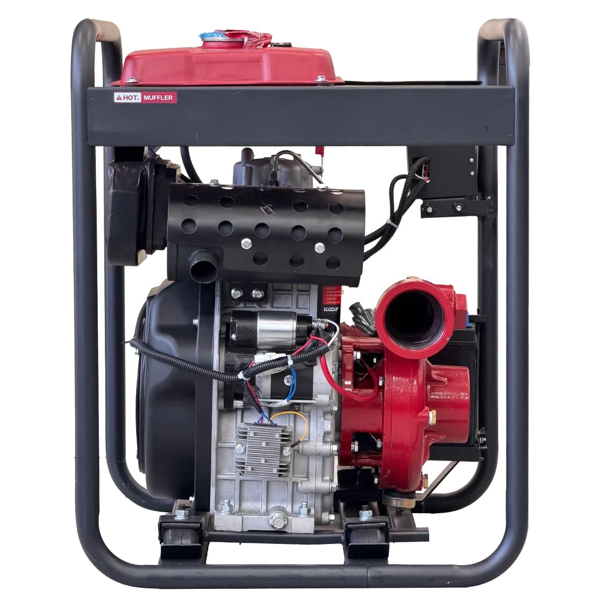 موتور پمپ KDP80CLAE 16HP سه اینچ 16 اسب بخار — تصویر ۶