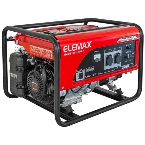 موتور برق بنزینی المکس 5 کیلووات مدل SH6500EX تک فاز