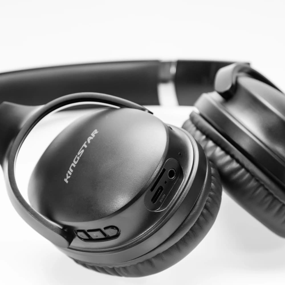 هدست بی سیم کینگ استار مدل KBH125S مشکی — تصویر ۱۲