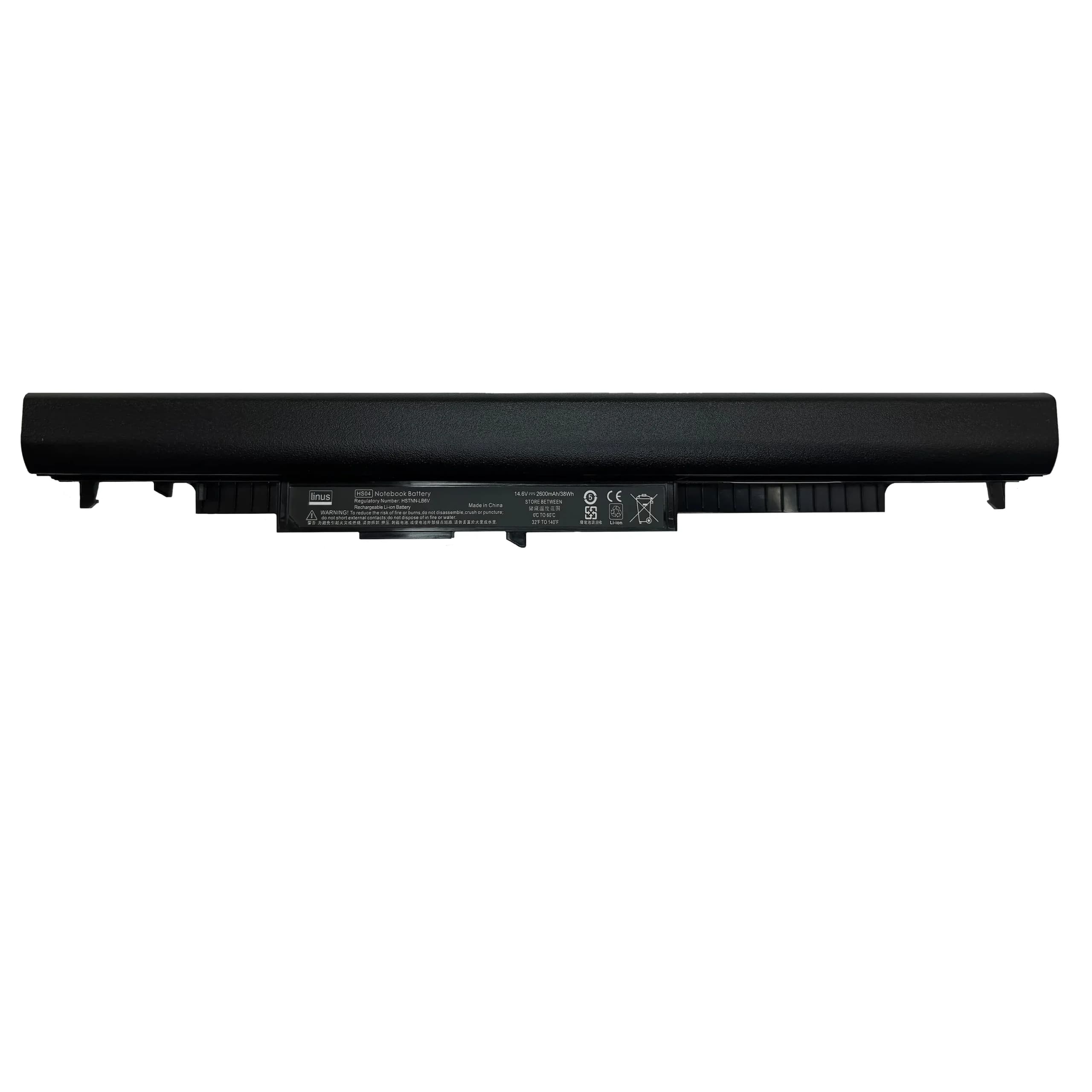 باتري لپ تاپ اچ پي HP Laptop Battery HS04 / HS03 / 4CELL 2600mAh / 38Wh / Compatible with Notebook 15-AY039WM, 15-ay013nr, 15-AY009DX, 15-ay191ms, 15-ac130ds, TPN-I119 — تصویر ۲