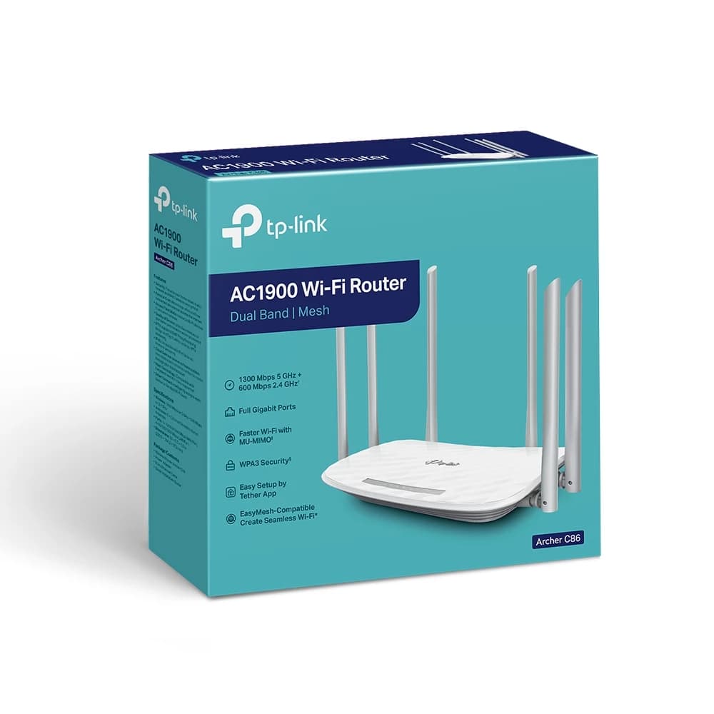 روتر تی پی لینک مدل Archer C86 AC1900 Dual Band | Mesh — تصویر ۴