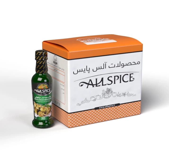 چاشنی جوجه کباب دزفولی 250 گرم جعبه 12 عددی