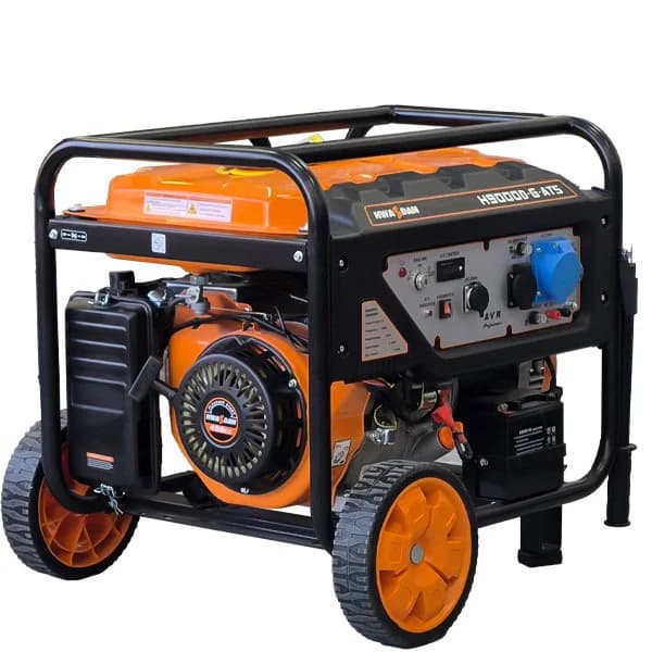 موتور برق بنزینی هواسدان H9000D-G-ATS توان 8.5 کیلووات تک فاز