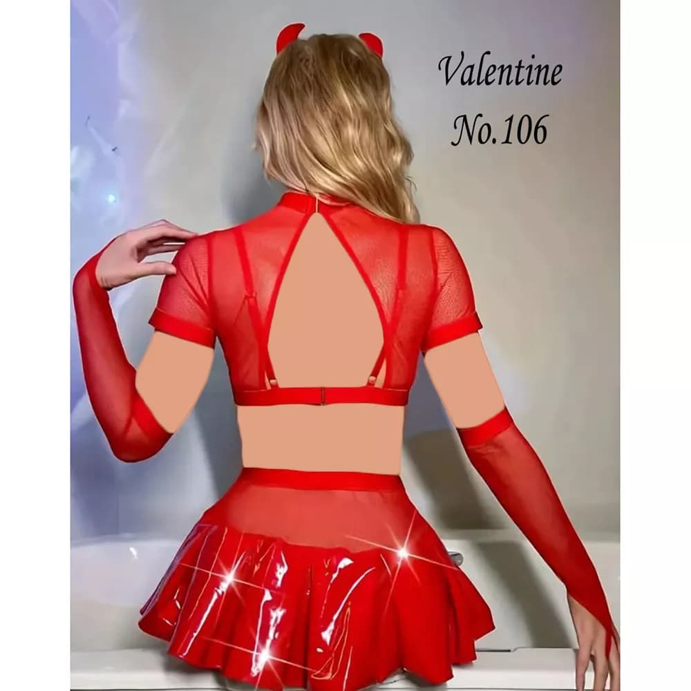 کاستوم دخترک شیطون Valentine کد 106 — تصویر ۴