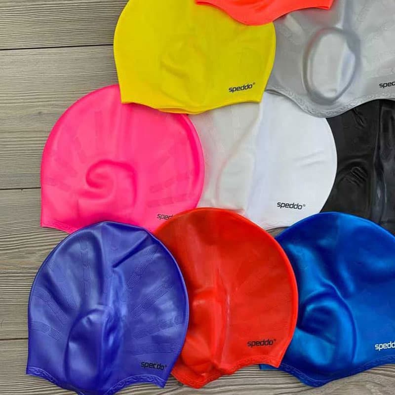 کلاه شنا اسپیدو SPEEDO گوش دار سیلیکونی — تصویر ۲