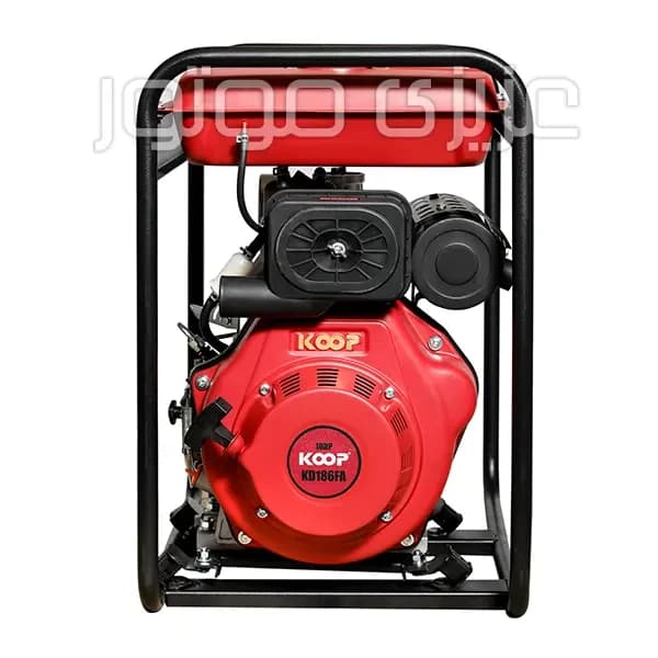 موتور پمپ دیزلی کوپ KDP100L دهانه 4 اینچ خروجی — تصویر ۹