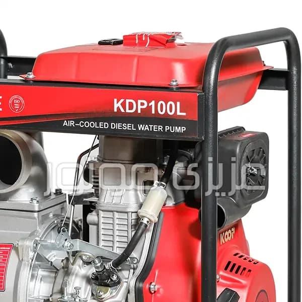 موتور پمپ دیزلی کوپ KDP100L دهانه 4 اینچ خروجی — تصویر ۲