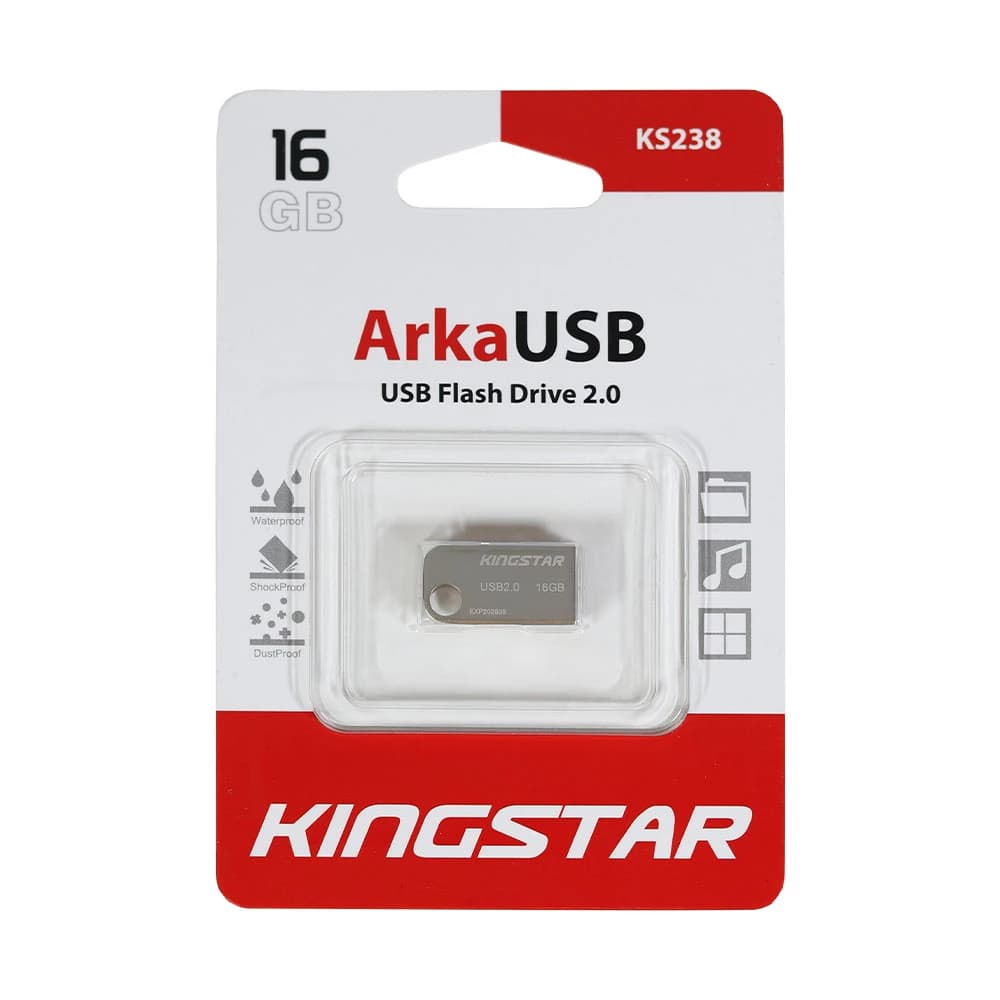 فلش مموری کینگ استار مدل Arka KS238 USB2.0 16GB