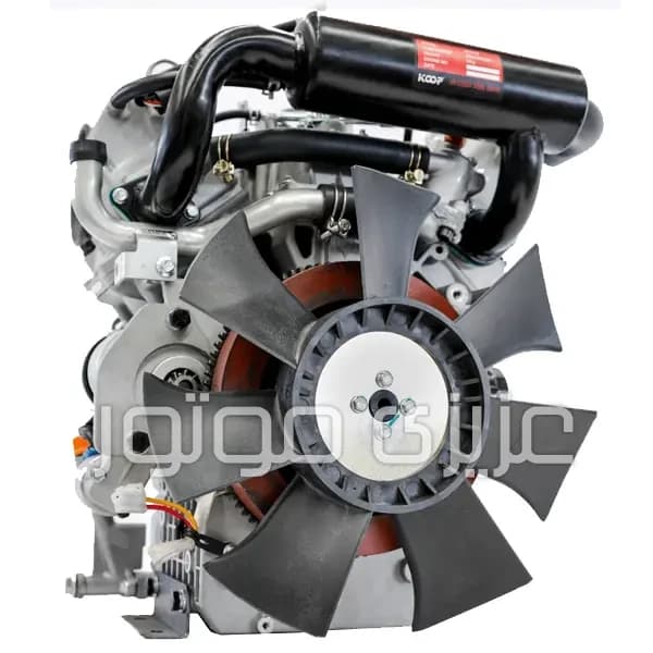 موتور دو سیلندر دیزلی کوپ KD2V80 | توان 20 اسب بخار استارتی