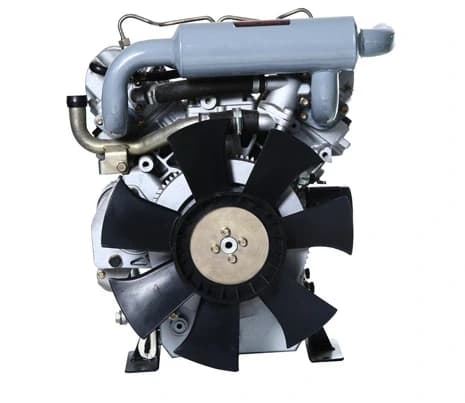 موتور دو سیلندر دیزلی کوپ KD2V80 | توان 20 اسب بخار استارتی — تصویر ۶