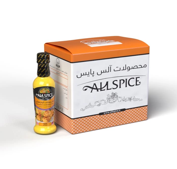 چاشنی جوجه کباب کره زعفرانی 50 گرم کارتن مستر 144 عددی