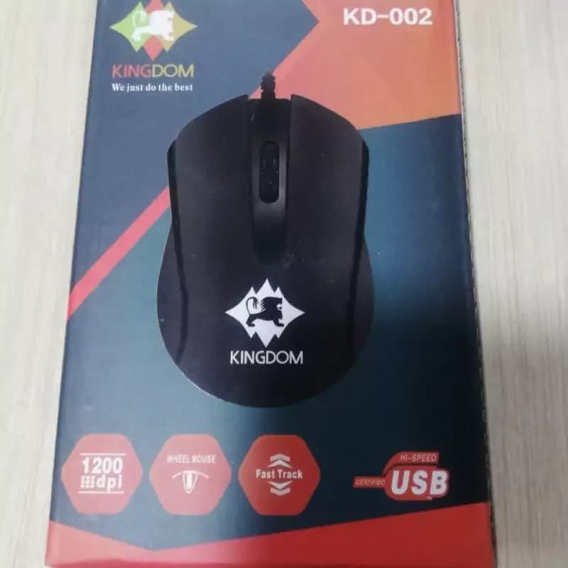 موس سیم دار KINGDOM 002 — تصویر ۳