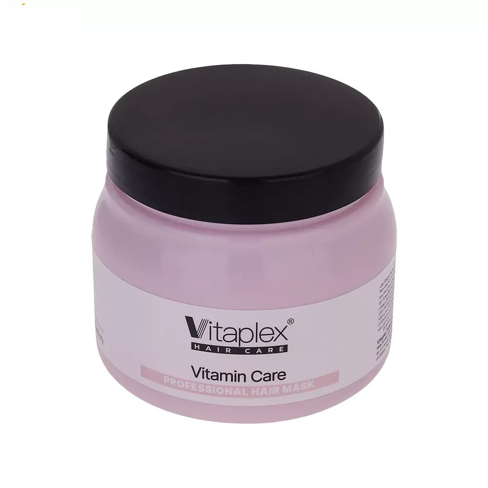 ماسک مو ویتاپلکس مدل Vitamin Care مناسب مو خشک حجم 500 میلی لیتر — تصویر ۲