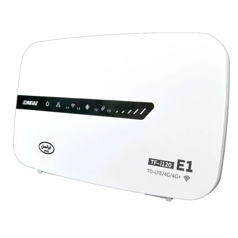 مودم 4G+/TD-LTE ایرانسل مدل irancell TF-i120 E1 — تصویر ۲