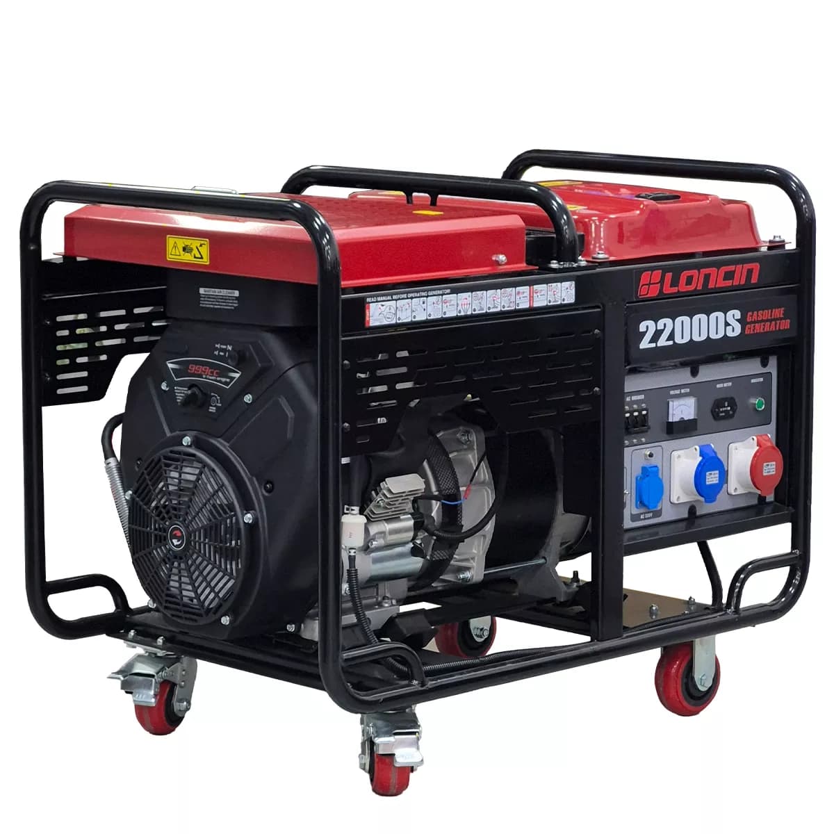 موتور برق بنزینی لانسین LC22000S سه فاز 18 کیلووات