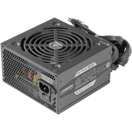 پاور 550 وات Green مدل GP550A-ECO REV3.1 80Plus Standard — تصویر ۳