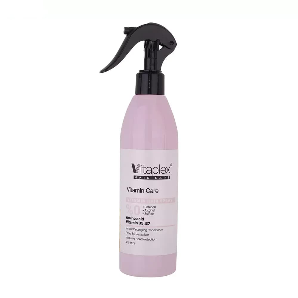 اسپری نرم کننده مو ویتاپلکس مدل Vitamin Care مناسب مو خشک و معمولی حجم 300 میلی لیتر — تصویر ۷