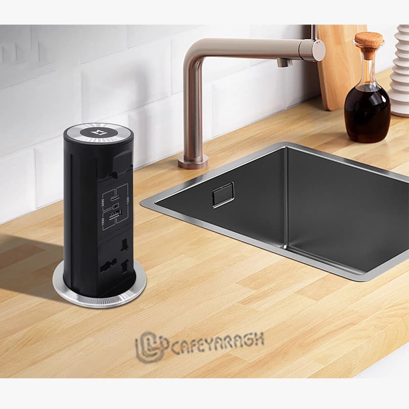 پریز توکار آسانسوری Universal ملونی مدل 10158 — تصویر ۲