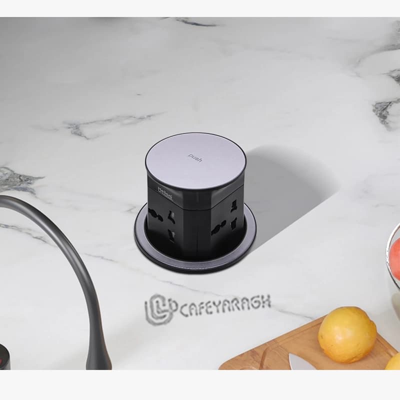 پریز توکار آسانسوری Universal ملونی مدل 10156 — تصویر ۲