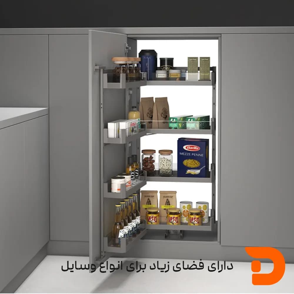 سوپر یخچالی شیشه ای سری Mona ملونی مدل WB1208S — تصویر ۹