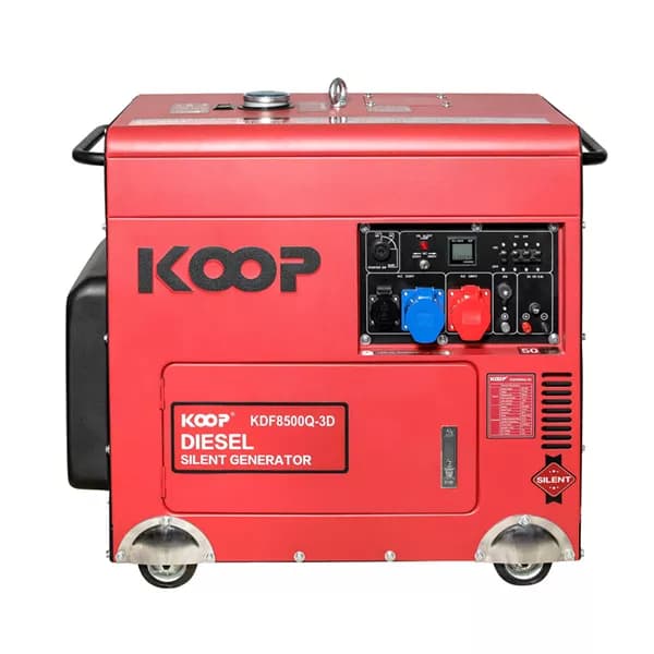 موتور برق دیزلی کوپ KDF8500Q-3D تک فاز و سه فاز