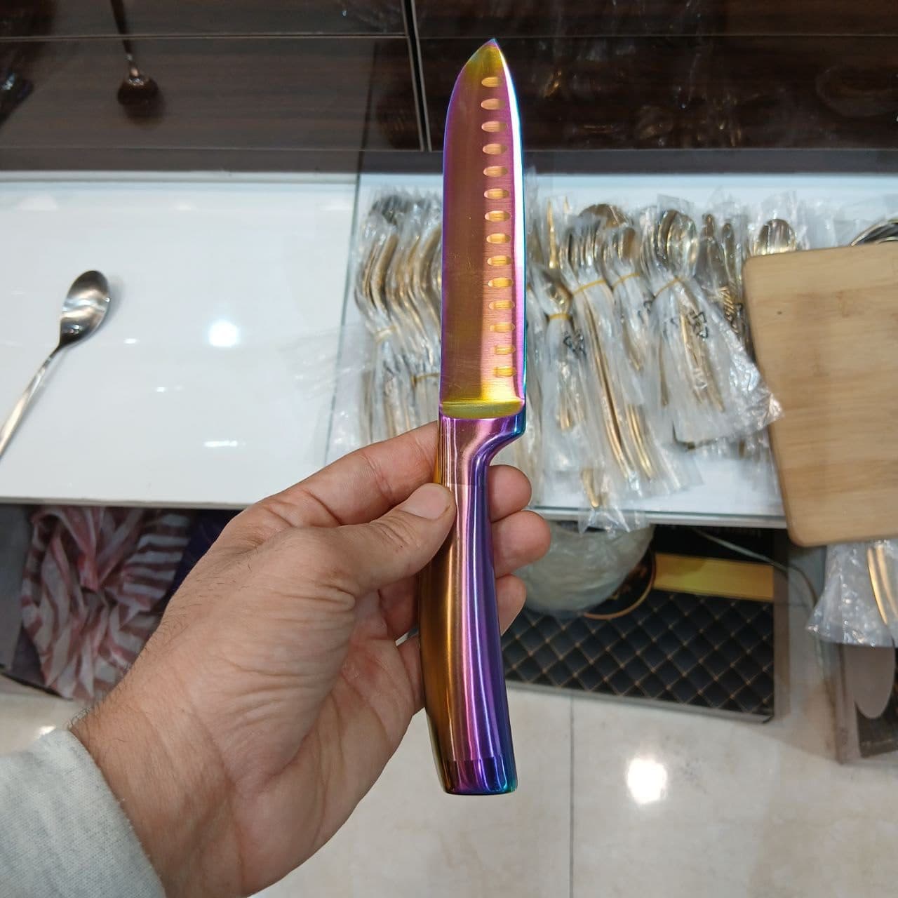 سرویس چاقو آشپزخانه 8 پارچه ویتارا مدل BDL3268 – هفت رنگ — تصویر ۳
