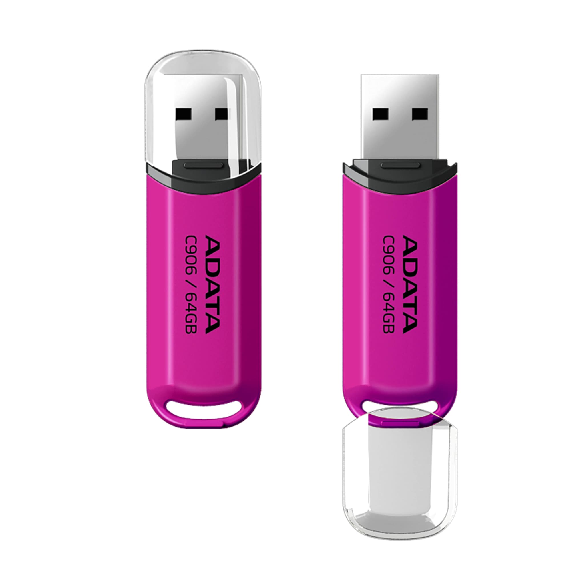 فلش مموری ای دیتا مدل C906 USB2.0 64GB بنفش — تصویر ۲