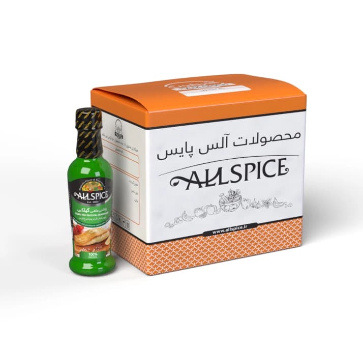 چاشنی ماهی گیلکی 1 کیلوگرم جعبه 12 عددی