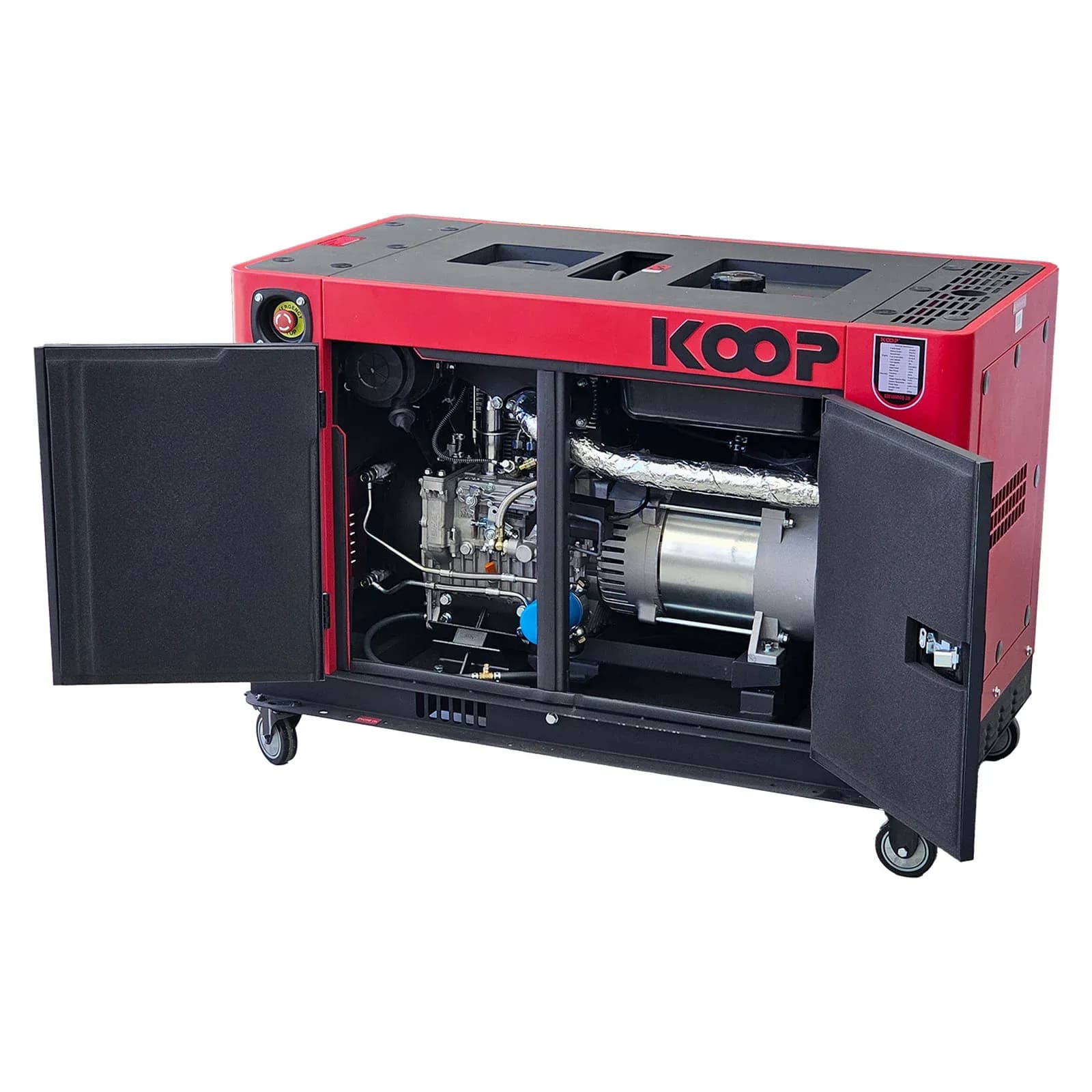 موتور برق دیزلی کوپ KDF18000Q-3D — تصویر ۱۰
